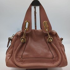 Chloé Chloe Paraty  Hand Bag  Brown Ladies Used