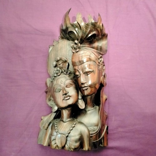 Hand carved kokutan wood - kokutan,