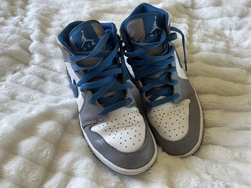 Jordan air mid - grey, and