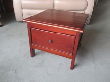 Small Lounge Coffee Table with Drawer made for a bespoke order in solid mahogany