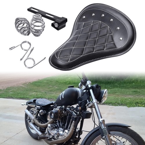 Large leather solo seat - large,