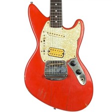 Fender Japan JAG-70 Jag-Stang Kurt Cobain Signature 2002-2004 - Fiesta Red