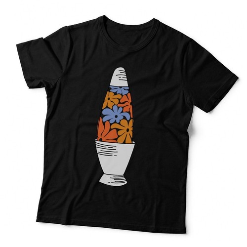 Floral lava lamp - lava,