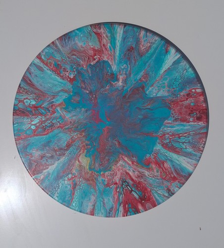 Handmade painting fluid - fluid, art