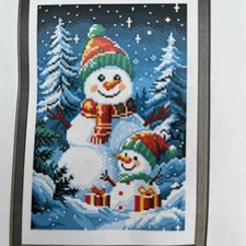 Complete Snowscene Pre Printed