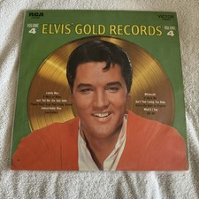Vintage Record - Elvis Presley - Elvis' Gold Records Volume 4