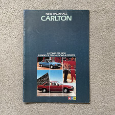 Vauxhall Carlton 1982-83 UK Market Sales Brochure Saloon Estate Base GL Diesel
