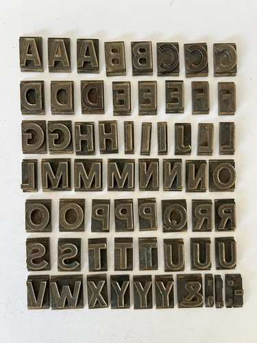 Vintage letterpress hot foil - vintage,