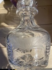 Royal brierley cut glass - cut,