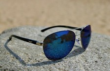 PILOT SUNGLASSES BIG LARGE DESIGNER UV400 MENS LADIES WOMENS POLICE STYLE MIRROR