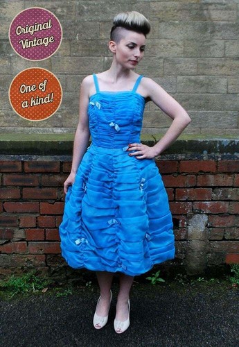 1950s dress vintage baby - dress, |