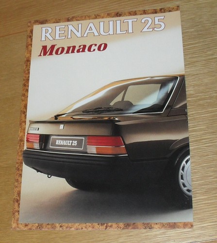 Renault monaco brochure - renault,