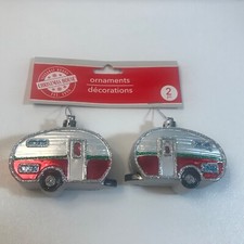 Travel Trailer Retro Christmas