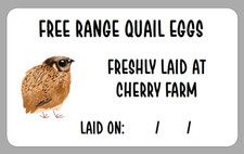 Personalised Quail Egg Box