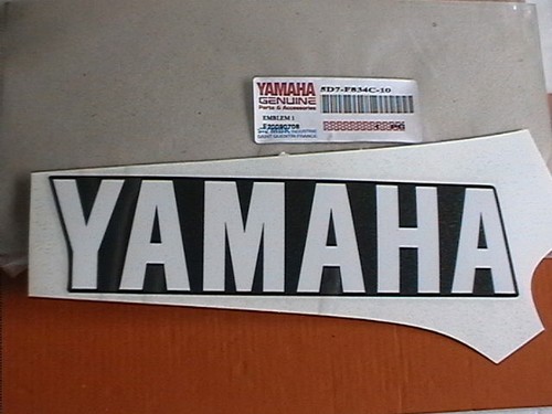 Genuine yamaha emblem - yamaha, l/h