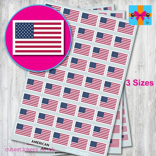 Usa america flag stickers - usa,