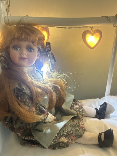 Haunted porcelain doll - porcelain,