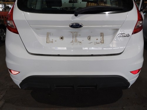 Rear bumper white ford - white,