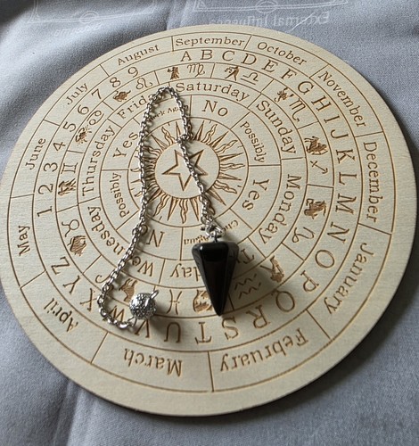 Wooden divination pendulum - divination,