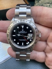 Rolex Explorer 16550 Vintage 1986 With Box And Rolex Service Papers