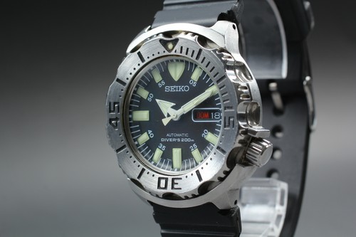 Vintage seiko black monster - seiko,