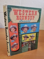 WESTERN ROUNDUP COMIC ANNUAL - 1950s - World Distributors - w