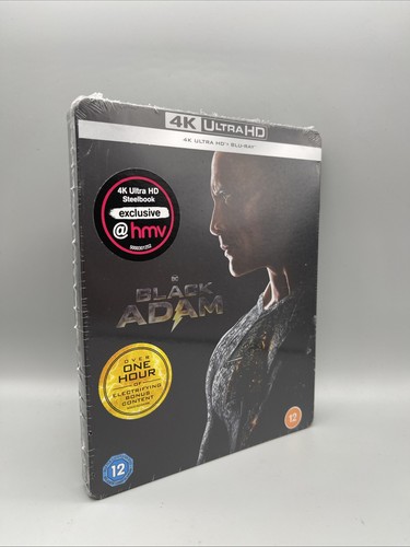 Black adam uhd blu ray - -,