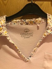 Damart pink cotton top size