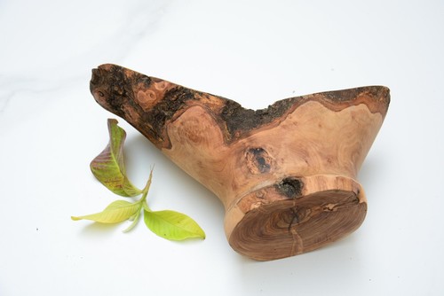 Olive wood bowl handmade - olive,
