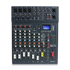Studiomaster CLUB XS 8 Channel Mixer USB Bluetooth DJ Audio Desk Recorder