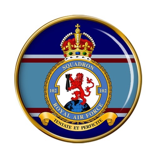 102 squadron raf pin - raf, badge