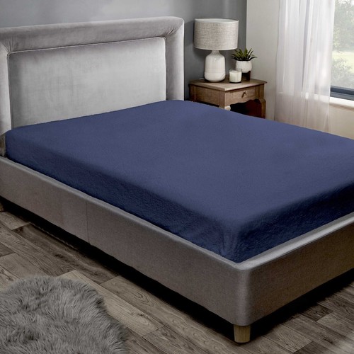 Fleece fitted sheet extra deep - fitted,