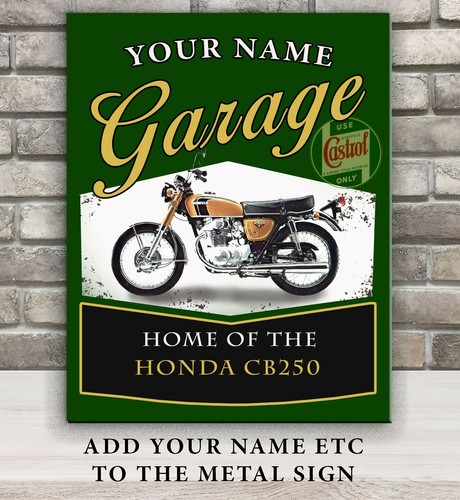 Personalised honda cb250 - personalised,
