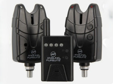 Angling Pursuits Bite Alarms and Receiver Set 2 Wireless Bite Alarms + Receiver