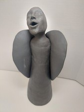 Vintage Unique Black Pottery