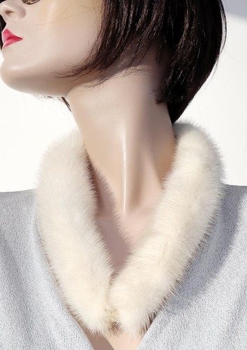 Mink scarf fur - mink, chain