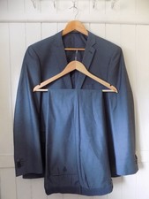mens F&F BLUE SUIT SIZE 46"R