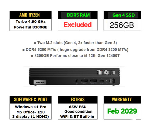 Lenovo thinkcentre m75q gen - lenovo, 5