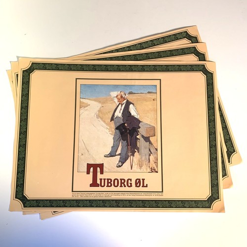 Tuborg beer placemats - beer, the
