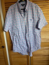 Gant Men's Short Sleeve Cotton Shirt 2XL
