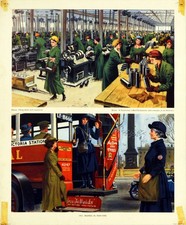 War Posters WWI Women In War
