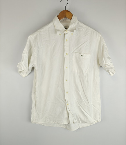 Lacoste men white cotton - men’s,
