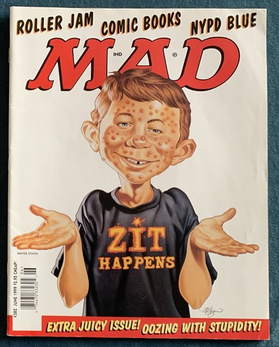Mad magazine 382 june - #382, 1989