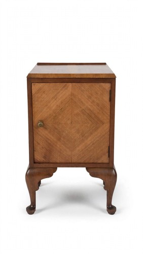1930s art deco walnut pot - art,