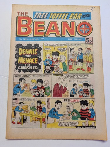 Beano comic 1820 - no, 1820,