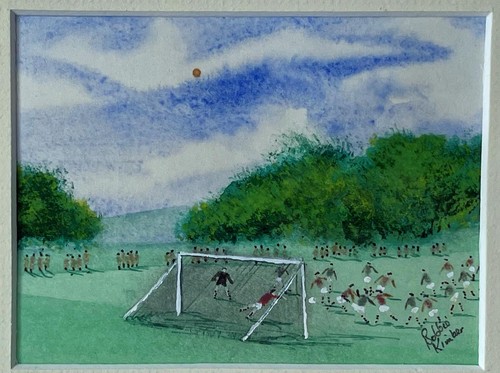Watercolour painting bobbie - -,