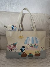 Radley market day leather signature picture tote bag 