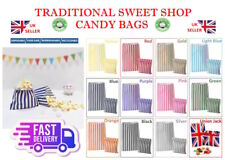 Candy Stripe Paper Bags Sweet