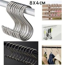 8cm stainless steel hooks - stainless,