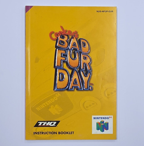 Conker bad fur day nintendo - fur,
